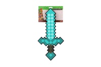 Minecraft Diamantový meč pěnový 43cm na kartě