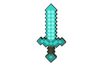 Minecraft Diamantový meč pěnový 43cm na kartě