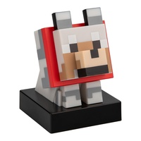 Lampička Vlk Minecraft na baterie v krabičce 10,5x14x9cm