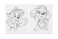 Kreativní sada Tlapková patrola/Paw patrol pracovní listy s barvami