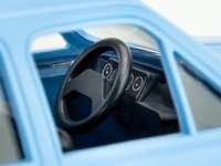 Auto Škoda 120 plast 21cm v krabičce 22x10x8cm Kaden