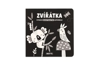 Knížka Vysoce kontrastní leporelo Zvířátka 16x16cm 0m+