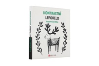 Knížka Kontrastní leporelo Roztomilá zvířátka 15,5x15cm 0m+