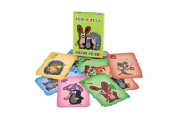 Černý Petr Krtek společenská hra - karty v papírové krabičce