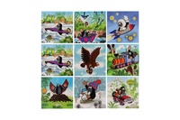 Pexeso Krtek MAXI papírové společenská hra 40 velkých kartiček v krabičce 8x8x9cm