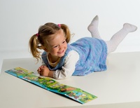 Knížka Leporelo Moje první pohádky 13,5x11x1,5cm od 24 měs