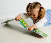 Knížka Leporelo Moje první pohádky 13,5x11x1,5cm od 24 měs