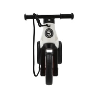 Odrážedlo FUNNY WHEELS Rider SuperSport bílé oranžové kola 2v1