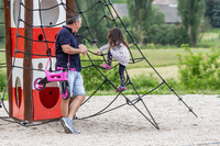 Odrážedlo FUNNY WHEELS Rider SuperSport růžové 2v1