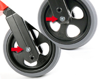 Odrážedlo FUNNY WHEELS Rider Sport šedé 2v1