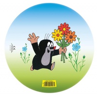 Míč Krtek s kytkou 230mm