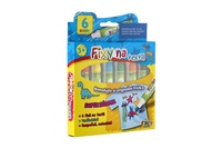 Fixy na textil vodě odolné 6ks