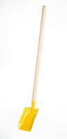 Lopata/Lopatka žlutá s násadou kov/dřevo 80cm nářadí