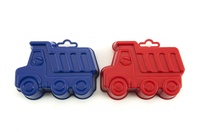 Formičky Bábovky plast nákladní auto nebo lokomotiva 13cm různé barvy