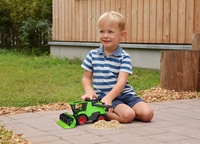 Auto Truckies kombajn plast 20cm s figurkou v krabici 24m+