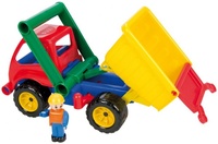 Lena Auto Sklápěč plast s figurkou aktivní 27cm