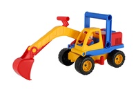 Lena Auto Bagr s figurkou aktivní plast 35cm