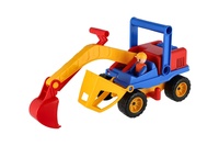 Lena Auto Bagr s figurkou aktivní plast 35cm