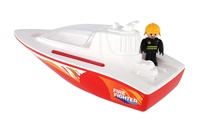 Boazz loď/člun hasiči s figurkou plast 38cm 24m+