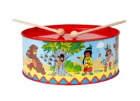 LENA Bubínek indiáni kov průměr 20cm