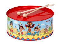 LENA Bubínek indiáni kov průměr 20cm