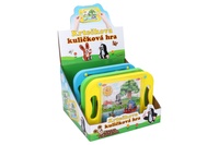 Kuličková Hra Hlavolam Krtek různé barvy 20 x 15cm