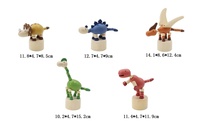 Dinosaurus dřevěný mačkací různé druhy