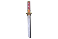 Meč katana pěnový měkký 54cm