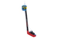 Hokejka 2ks s pukem 2ks plast 60cm v síťce