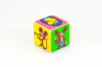 Pískací kostka Krtek 7x7cm