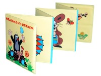 Rozkládací knížka Krtek plastová 12x12cm