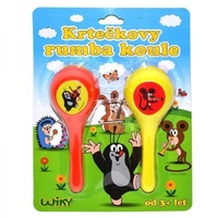Rumba koule plastové Krtek 2ks