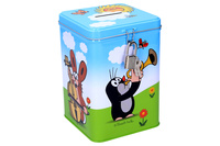 Pokladnička Krtek kvádr se zámkem plech