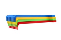 Hrábě plastové 44 cm různé barvy
