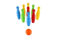 Kuželky plastové 9ks 23cm