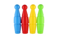 Kuželky plastové 9ks 23cm