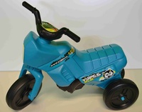 Odrážedlo Enduro Yupee tyrkysové malé plast výška sedadla 26cm nosnost do 25kg od 12 měsíců