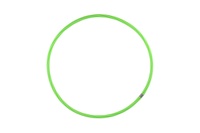 Obruč Hula hop průměr 60cm různé barvy