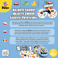 Postřehová hra Dobble Junior