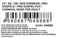 Čaroděnický nos různé druhy