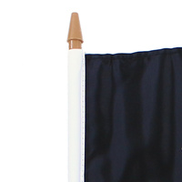 Vlajka pirátská 47x30cm s tyčkou 62cm