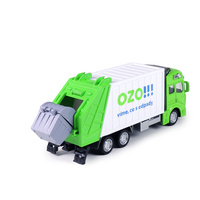Kovové Auto Popelářský vůz OZO!!! 19cm v krabičce zpětný chod