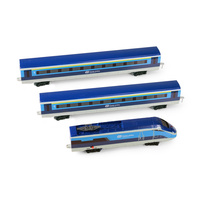 Vlak Pendolíno České dráhy s kolejemi 23ks se zvukem a světlem