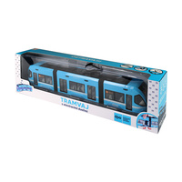 Tramvaj Moderní DPO Ostrava modrá 47cm