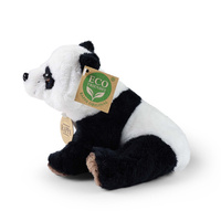 Plyšová panda sedící 18cm eco-friendly