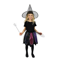 Kostým čarodějnice Sukně tutu a klobouk