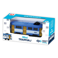 Tramvaj kovová mini DPO Ostrava 8,5cm