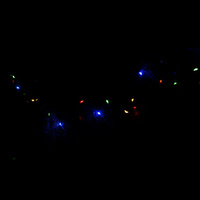 Dětský kostým Sukně Tutu svítící černá