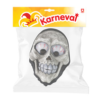 Maska Lebka Halloween se šátkem