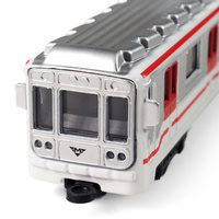 Metro Praha kovové 16cm na zpětný chod